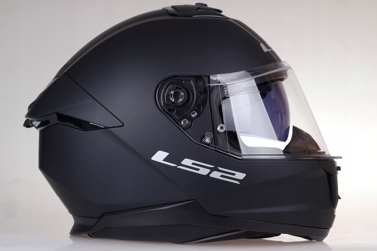 HELMET LS2 FF808 STREAM II SOLID MATT BLACK XXL Size XXL