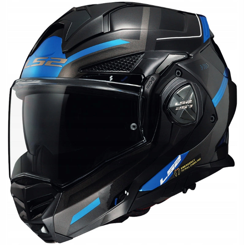 HELMET LS2 FF901 ADVANT X SPECTRUM BL-TIT-BL-06 L