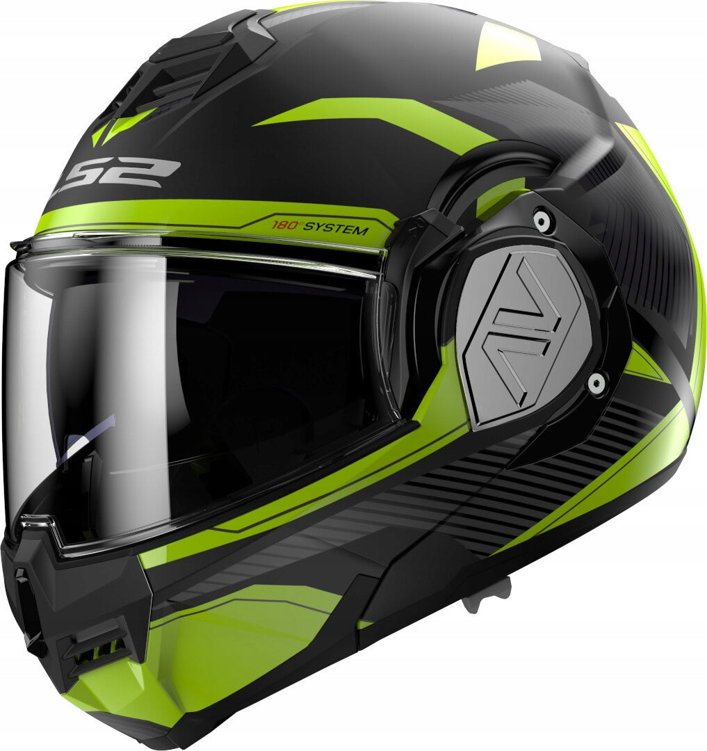 HELMET LS2 FF906 ADVANT REVO BLACK HV YELLOW S