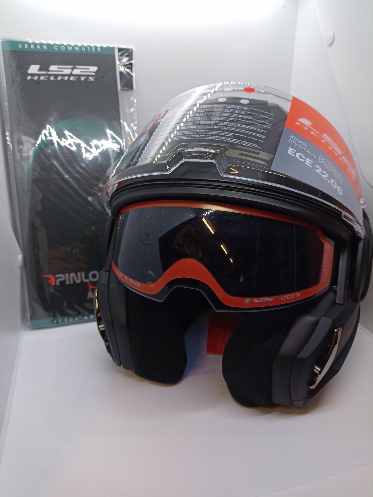 HELMET LS2 FF906 JAW BACK, BLEND, PINLOCK ros. 3XL, ADVANT,black matt Packaging status original