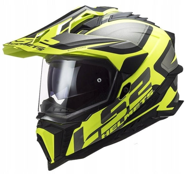 HELMET LS2 MX701 EXPLORER ALTER MATT BLACK H XL