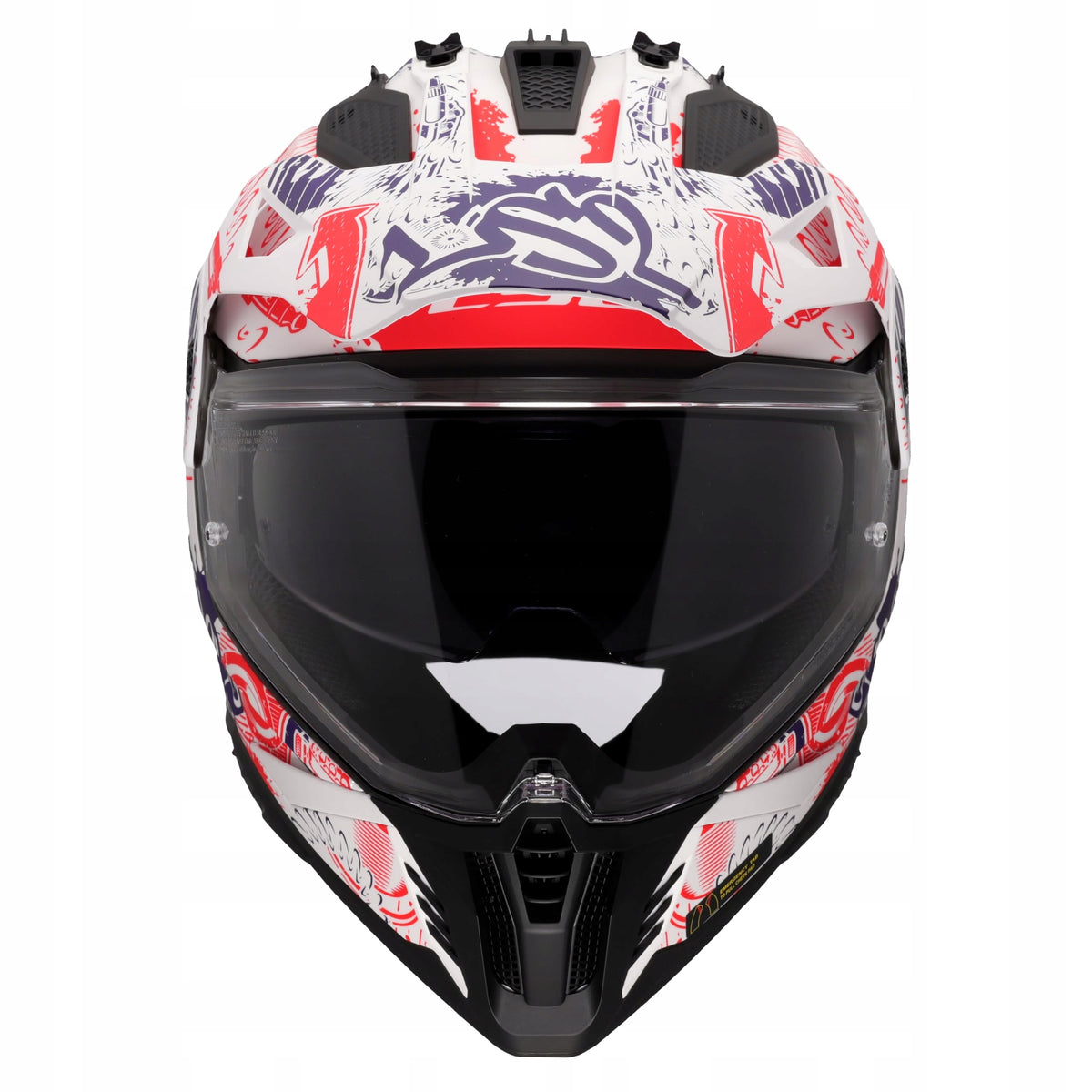 HELMET LS2 MX702 PIONEER II FANTASY M.WH.R.B.-06 XXL Size XXL