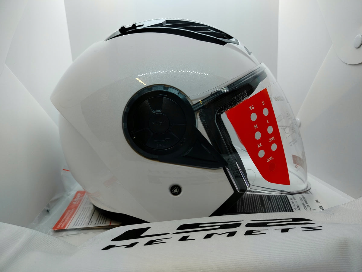 HELMET LS2 OF616 OPEN, AIRFLOW II, for scooter/motorbike, WHITE ros. XS, jet