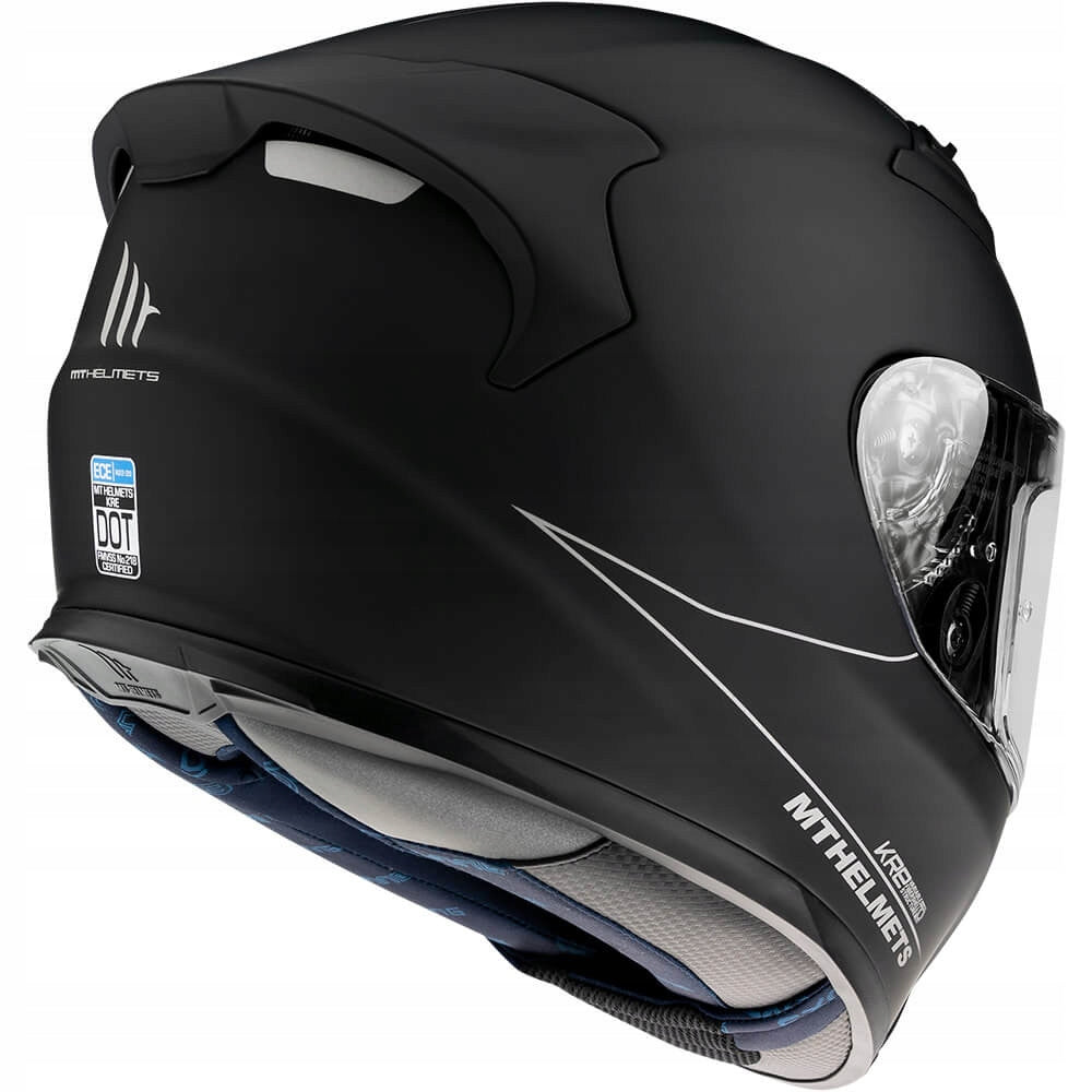 HELMET MT KRE SV BLACK MATT Integral motorcycle helmet with blend FOR GIFT Manufacturer MT