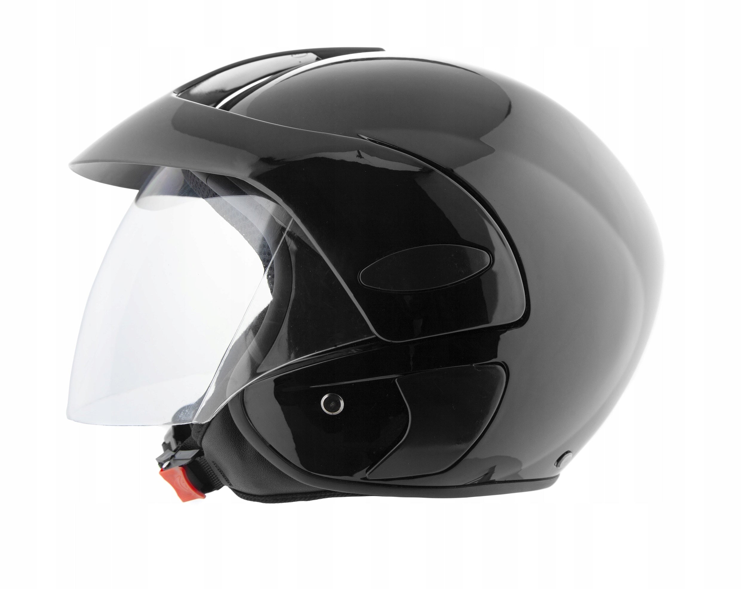 HELMET OPEN MOTOR SCOOTER MOTORCYCLE QUAD S BLACK GLOSS Manufacturer City-Bike