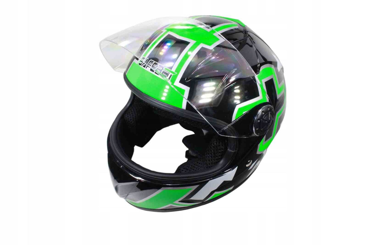 HELMET SAFEBET HF-909 BLACK E242 SMALL S (NO ECE) Manufacturer Safebet