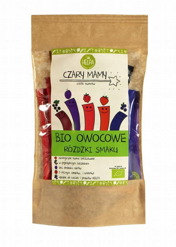 HELPA BIO FRUIT flavor wands 20g Brand HELPA