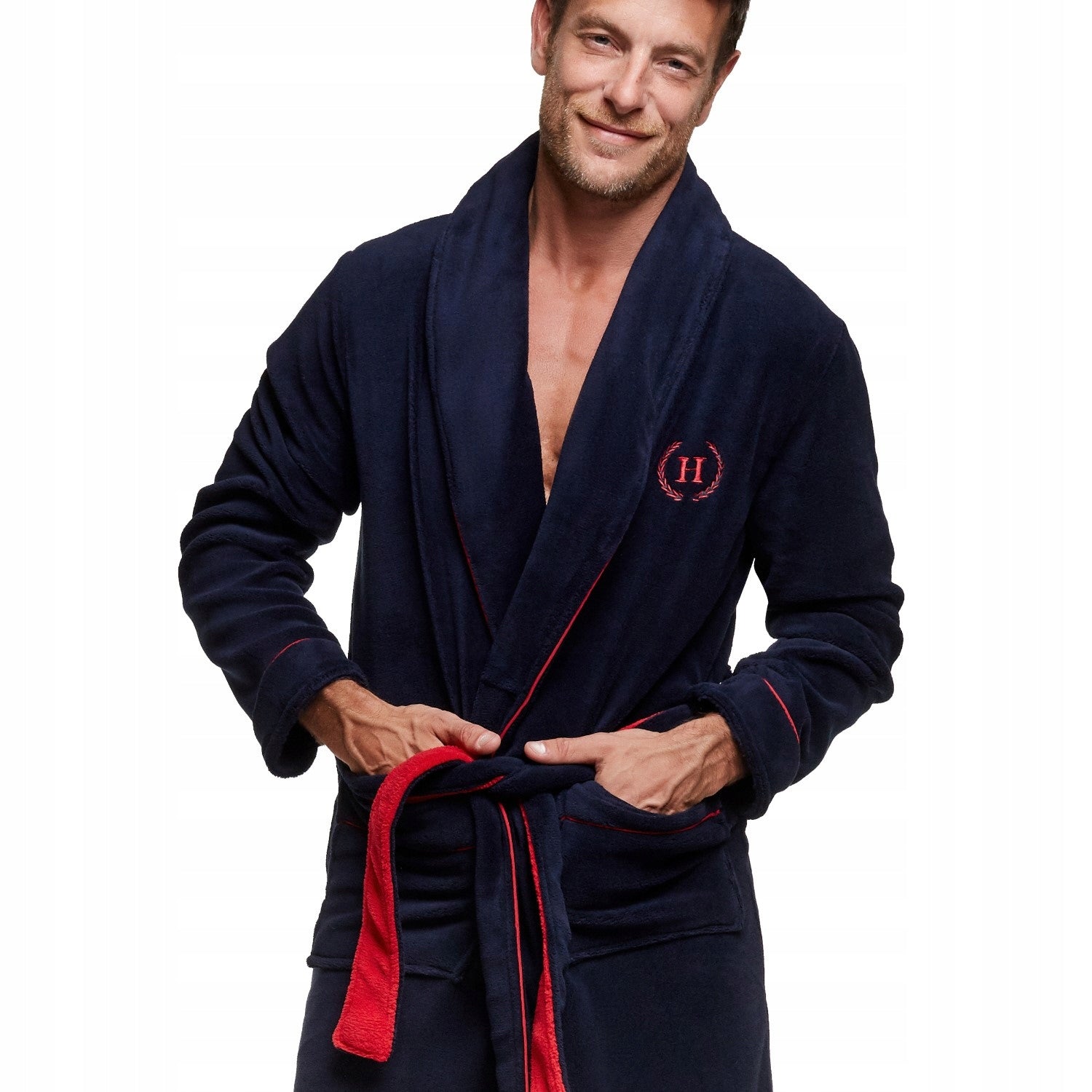 Herrenmantel Henderson 36375, schwarz