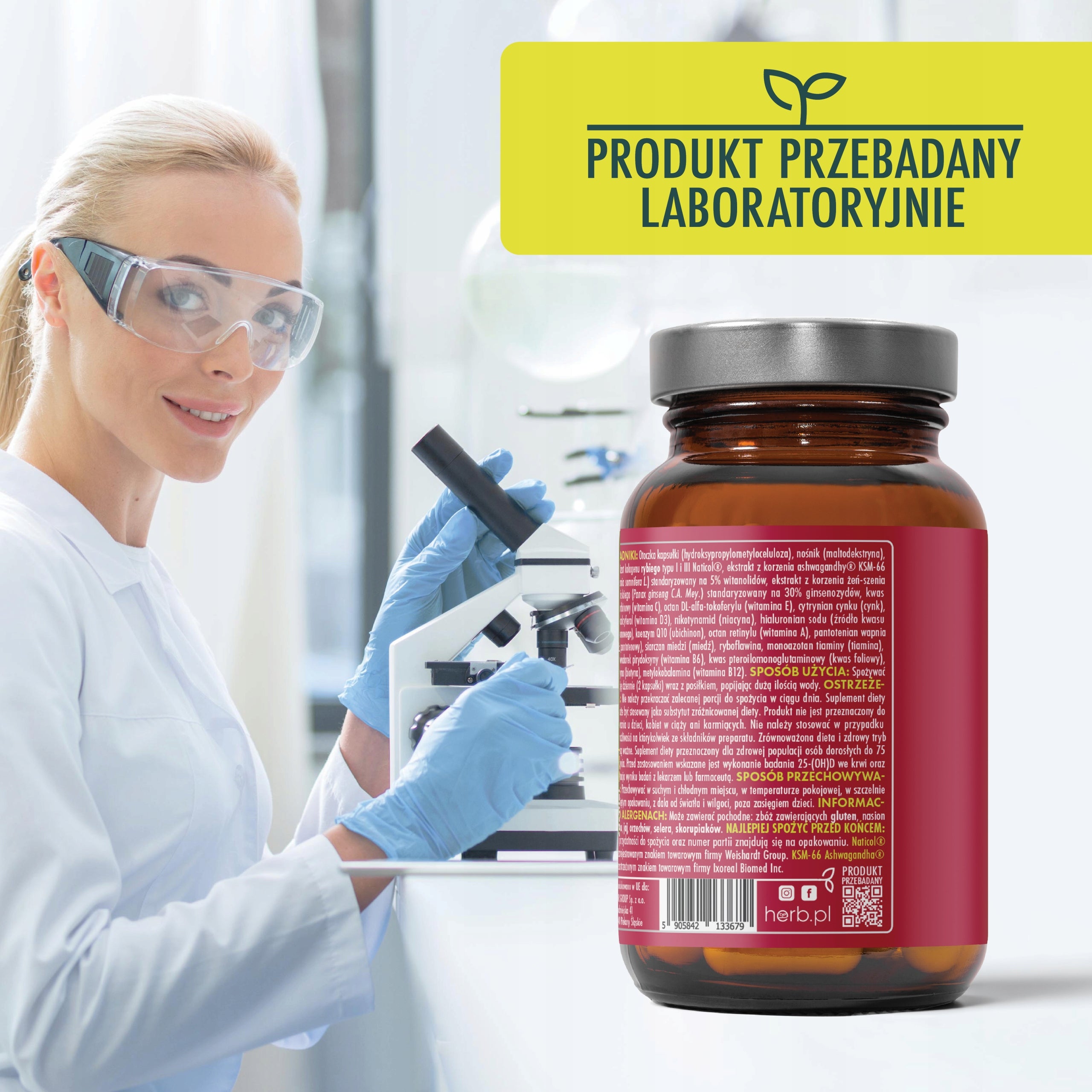 HERB MULTIVITAMIN FOR HER 90vcaps VITAMINS AND MINERALS FEMALE COMPLEX Manufacturer code 5905842133679