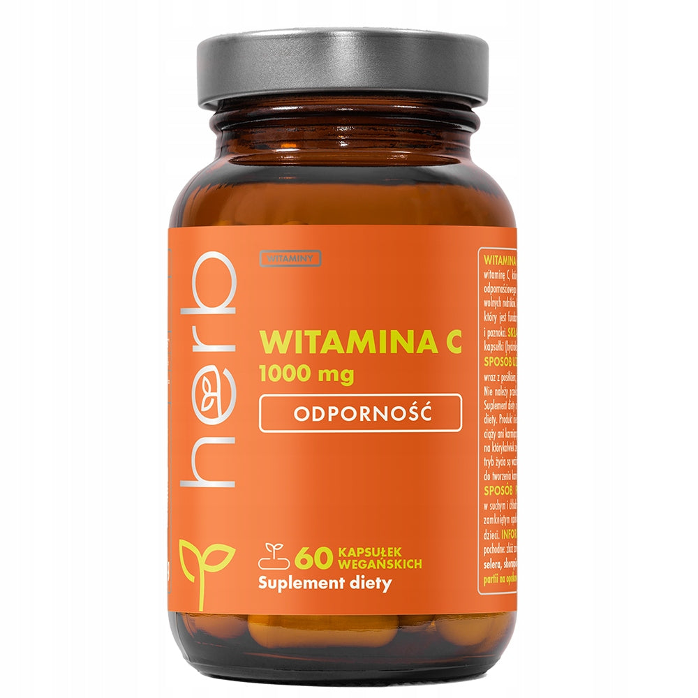 HERB VITA C 1000 60 caps VITAMIN C 1000mg IMMUNITY VIT-C EAN (GTIN) 5905842130135