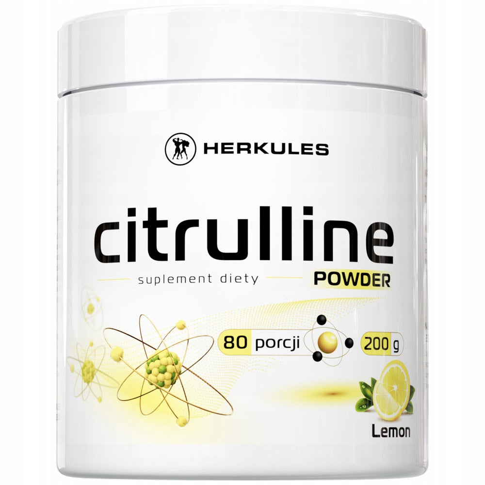 HERKULES Citrulline Powder 200g CITRULLINE PUMP NITRIC OXIDE BOOSTER Packaging status original