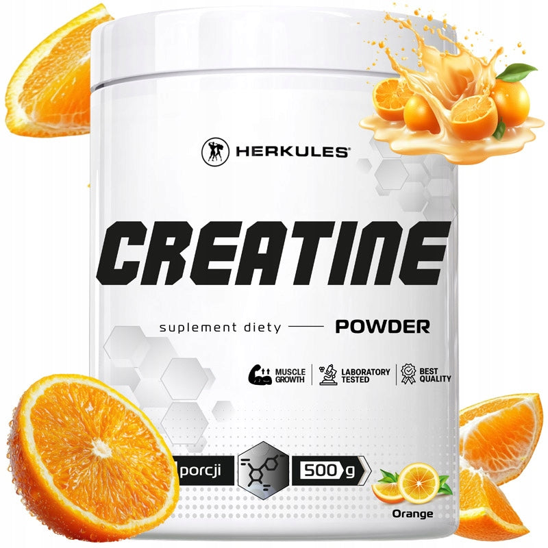 HERKULES Creatine Powder 500g CREATINE MONOHYDRATE STRENGTH MASS TRAINING SPORT