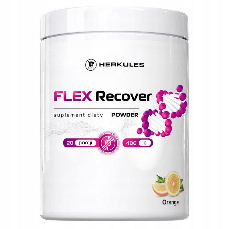 HERKULES Flex Recover Powder 400g COLLAGEN FOR JOINTS MSM LIGAMENT BONES Packaging status original