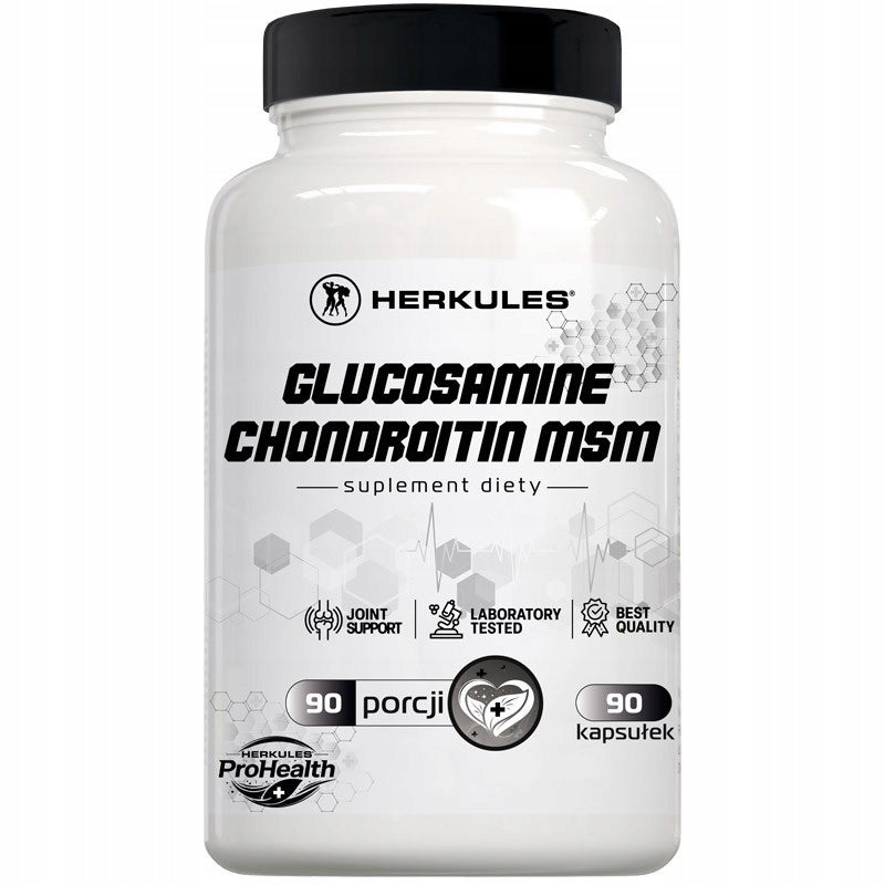 HERKULES Glucosamine Chondroitin MSM 90caps JOINTS CARTILAGE REGENERATION