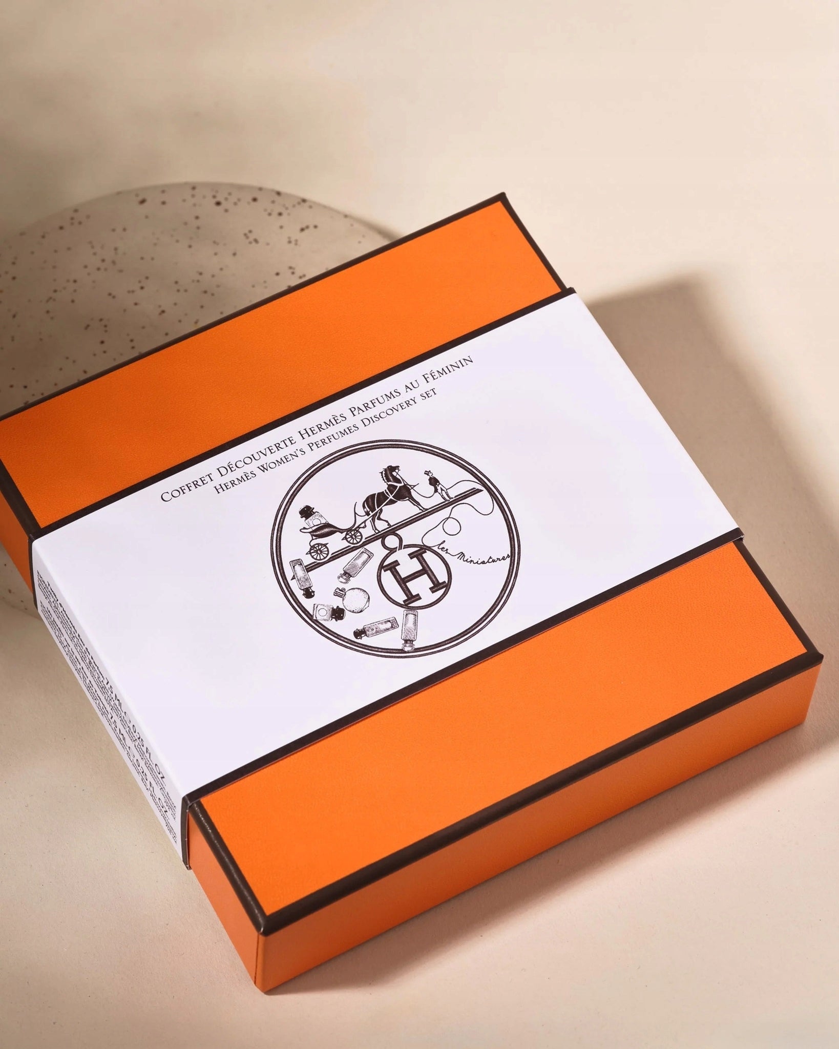 HERMES PARFUMS MINIATURE GIFT SET PERFUME GIFT SET 4 x 7,5 ml Manufacturer code 0000027290