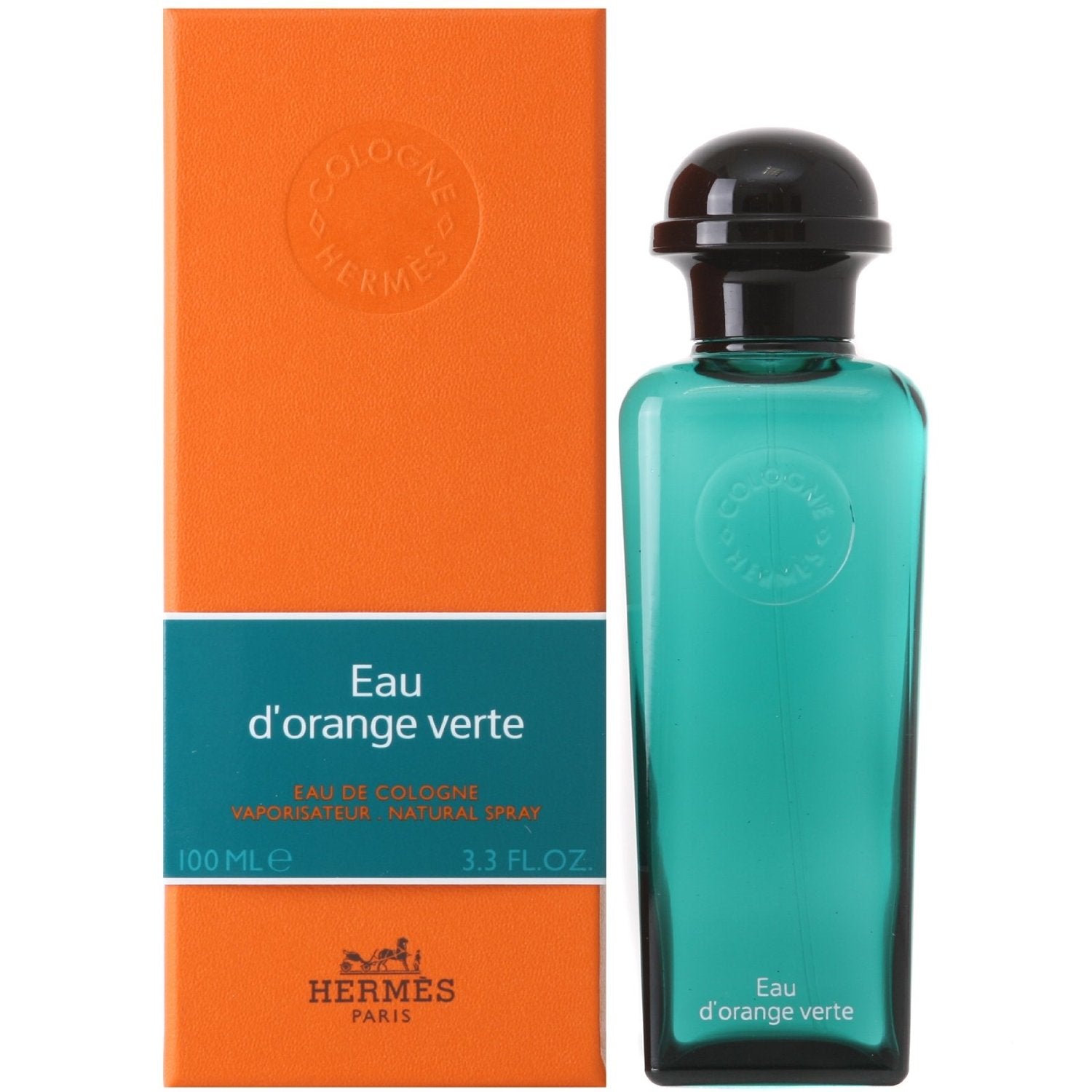 HERMES PERFUMES D'ORANGE VERTE COLOGNE 100 ML FOILED