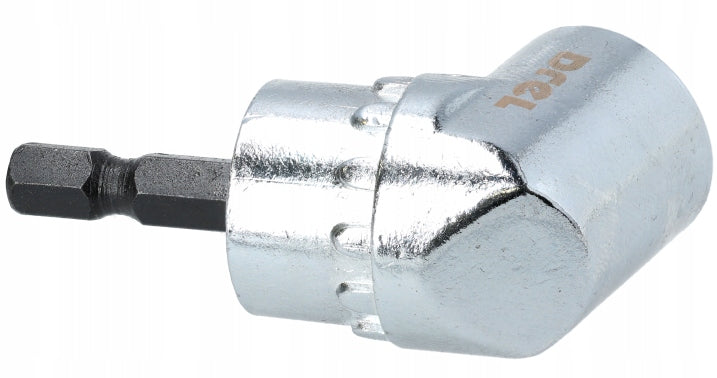 HEX ANGLE BRACKET 1/4" ANGLE OF INCLINATION 105 DEGREE ADAPTER WITH TRANSMISSION Brand Drel