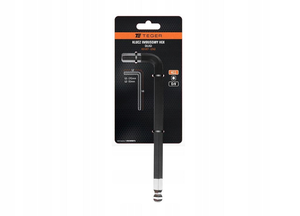 HEX H11 Allen Wrench - LONG / TEGER TEGER T-W-KIHD015 Brand Teger