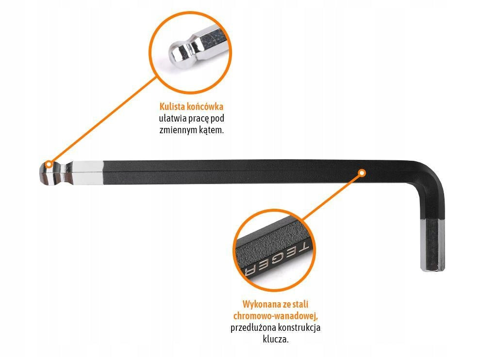 HEX H11 Allen Wrench - LONG / TEGER TEGER T-W-KIHD015 Manufacturer code T-W-KIHD015