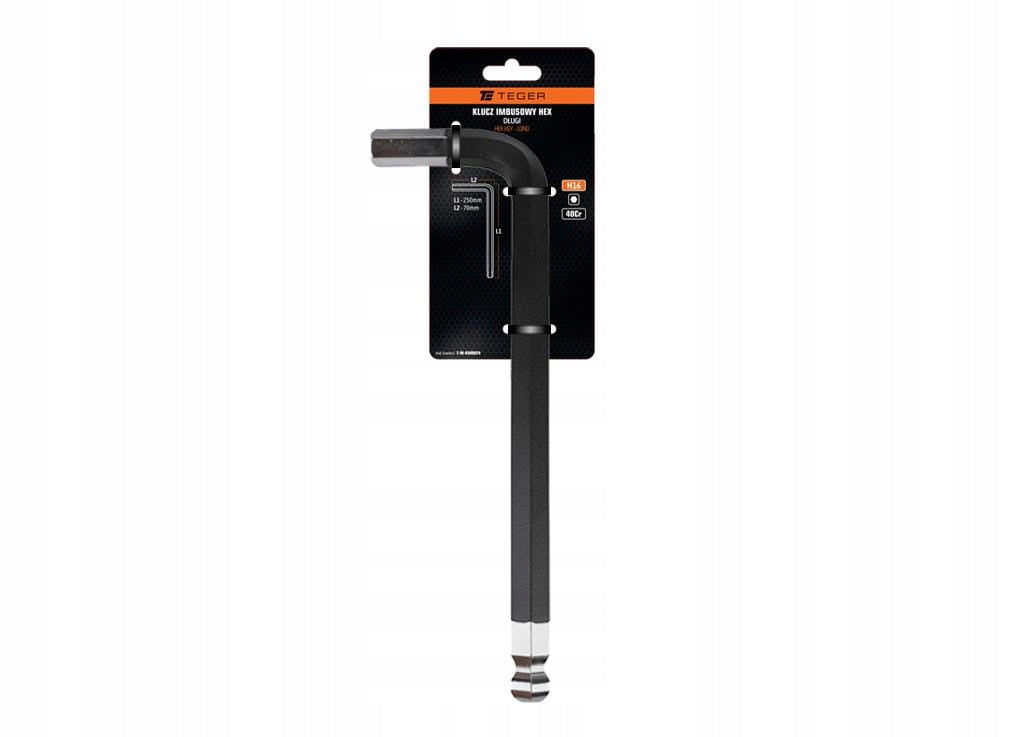HEX H16 Allen Wrench - LONG TEGER Brand Teger