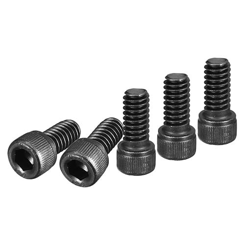 HEXAGON HEAD SCREWS 1/4 20 STEEL 12 9 BLACK 25 PCS. FOR STEEL Brand no brand