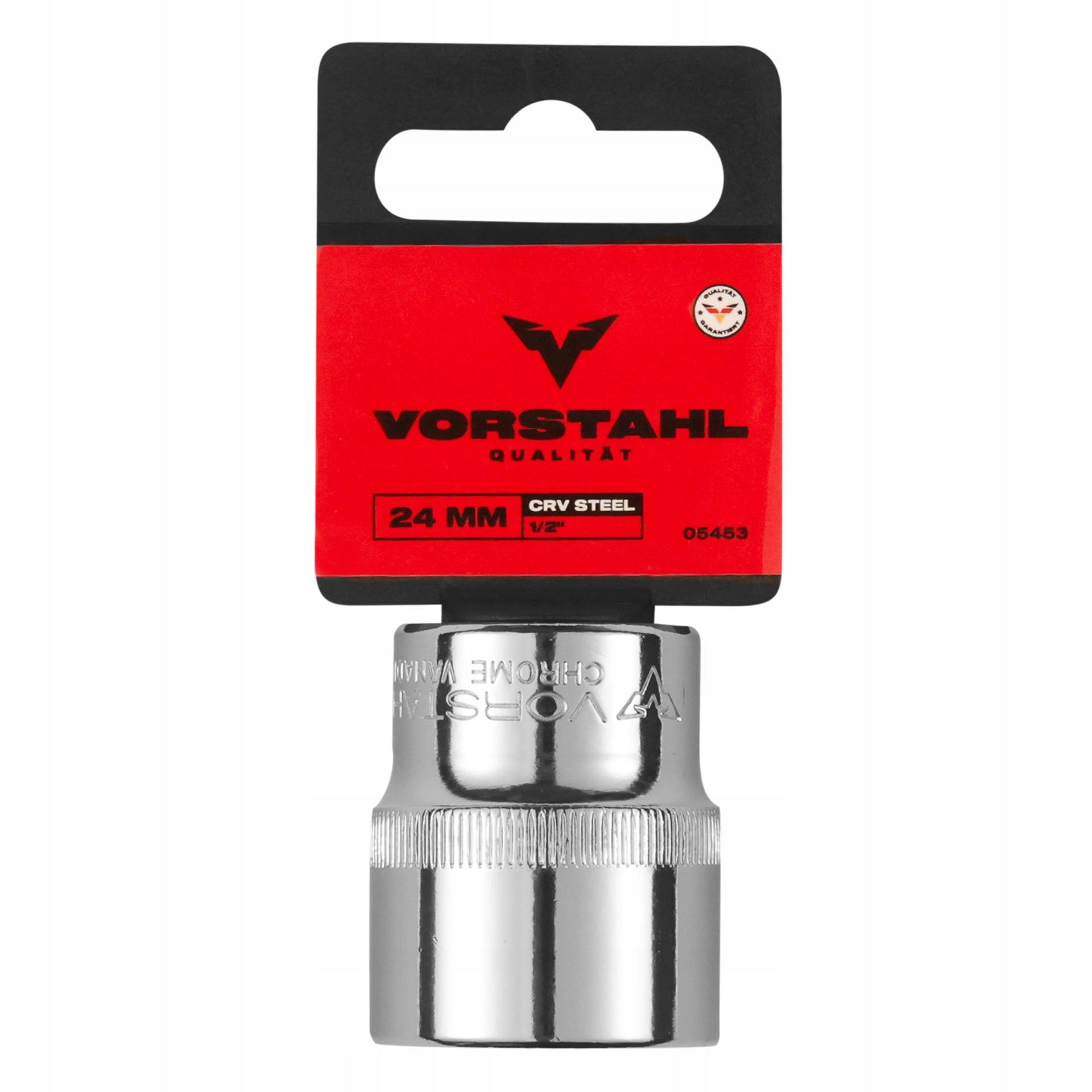 HEXAGONAL CAP Short SOCKET WRENCH 1/2" CrV > 32mm < Vorstahl Packaging status original