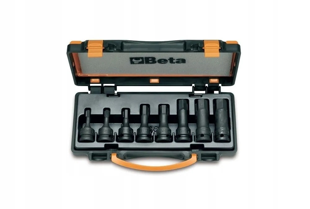 HEXAGONAL IMPACT SOCKET SET 1/2'' 720ME/C8 BETA