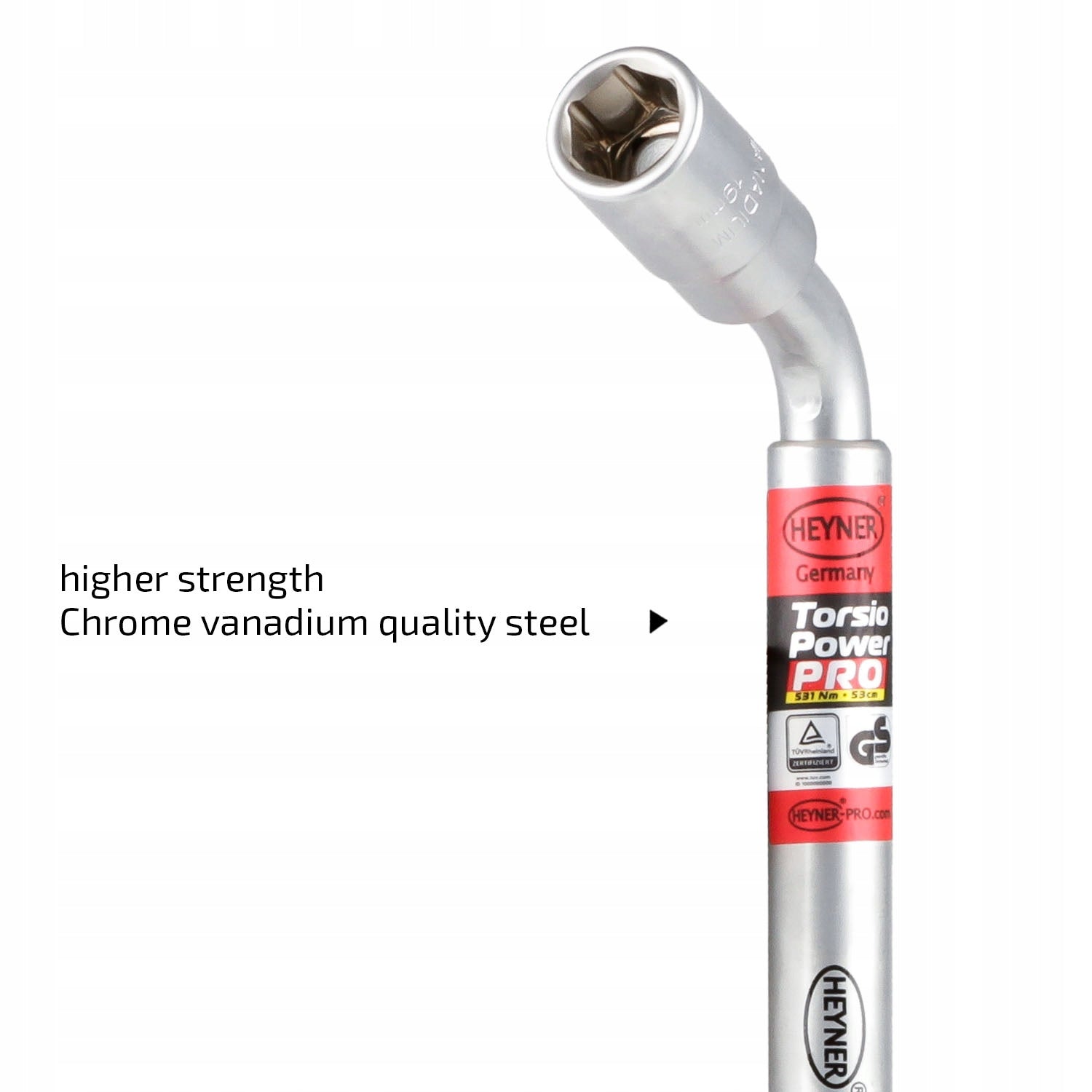 HEYNER Wheel wrench 17/19/21/23 mm 417100 Brand Heyner
