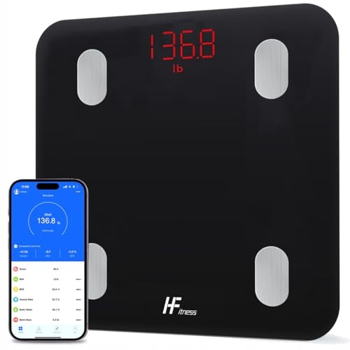 HF Smart Bluetooth Scale Analysis 19 Body Data iOS Android EAN (GTIN) 5906521915616
