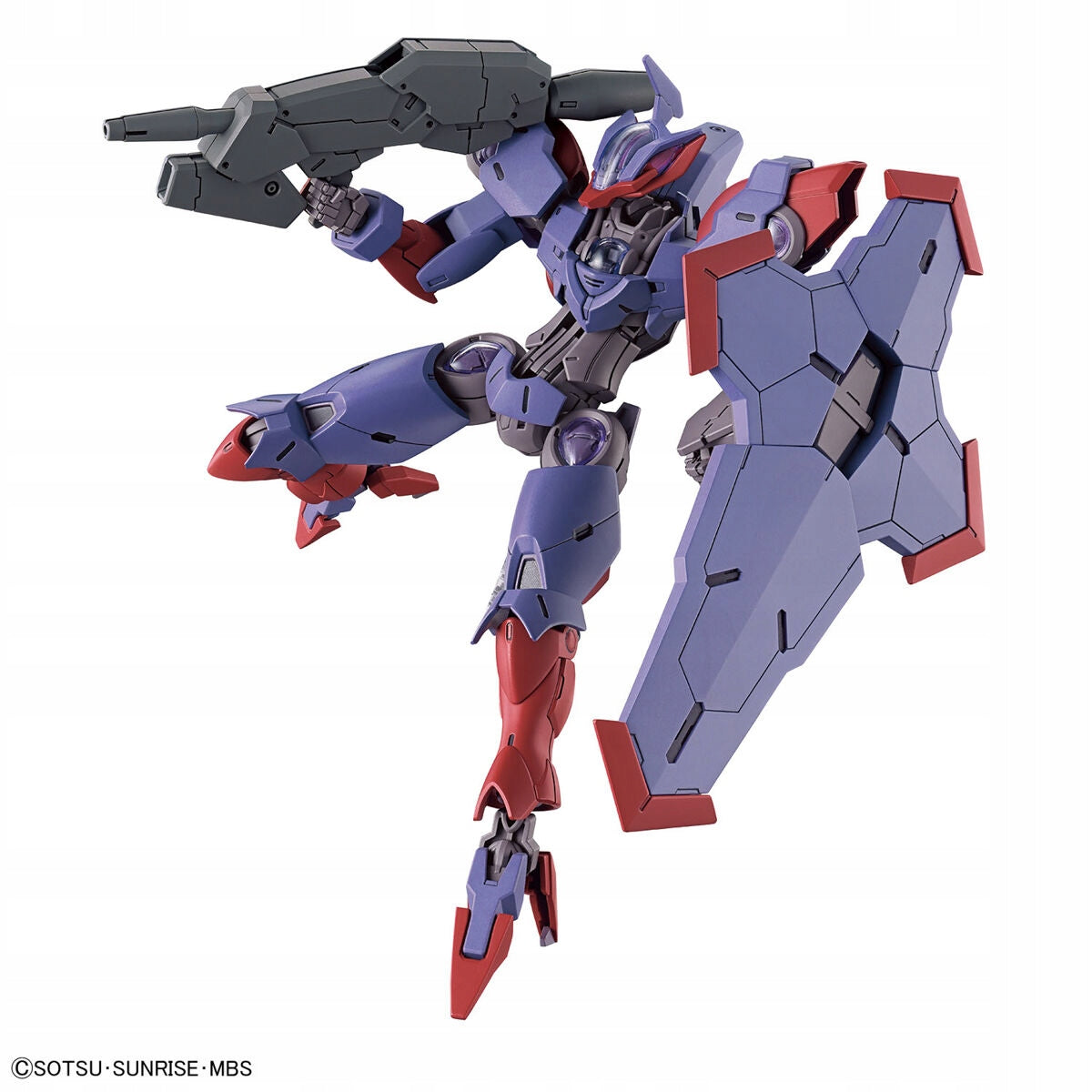 Zusammengebautes Modell Bandai HG The Witch von Mercury Beguir-Pente, 1/144