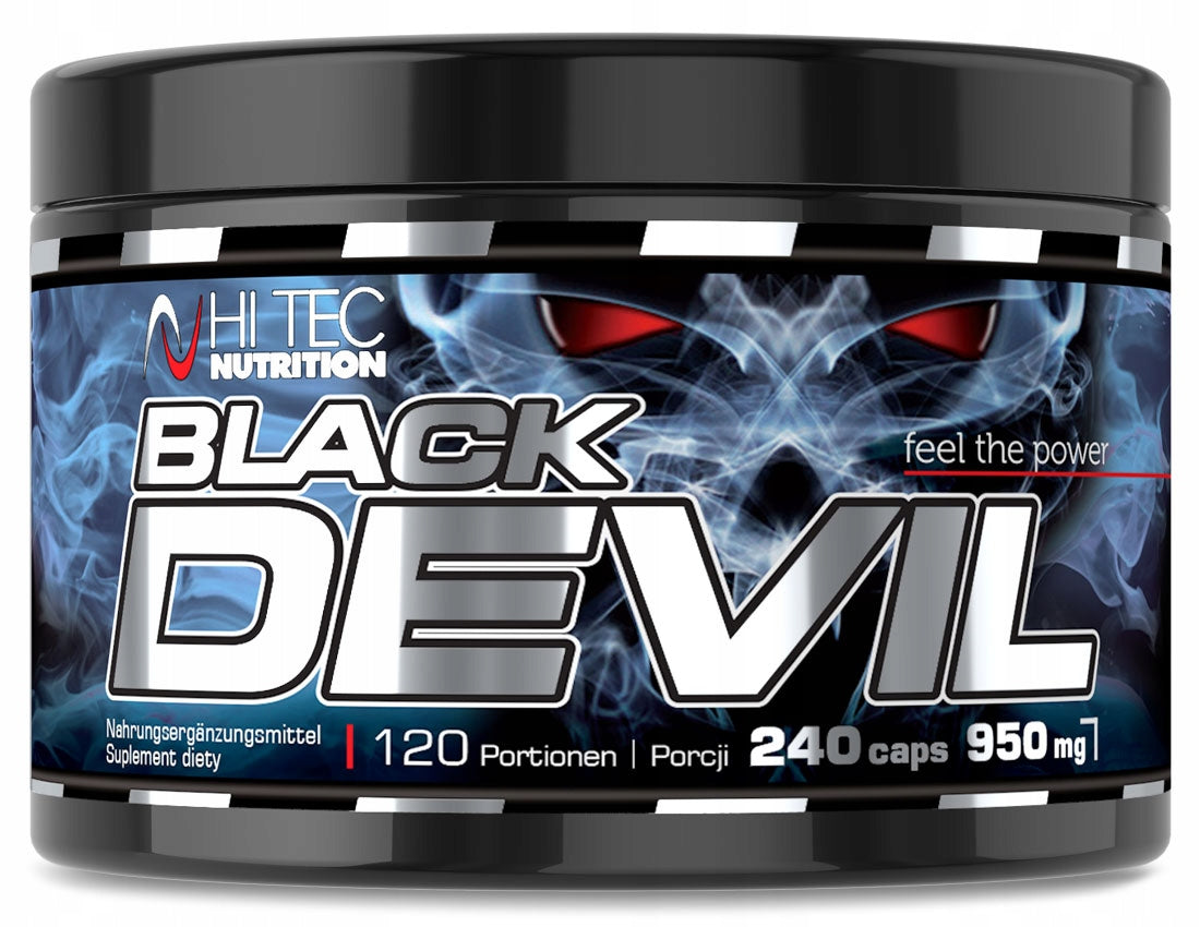 HI TEC Black DEVIL - 240 caps TESTOSTERONE BOOSTER