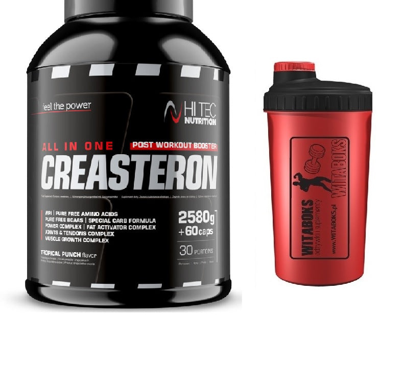 HI TEC CREASTERON 2580g+ 60k BCAA PROTEIN VITAMIN
