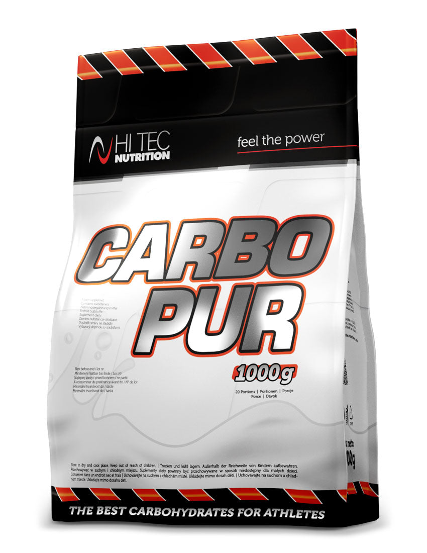 HI TEC Carbo PUR- 1000 g 1KG CARBOHYDRATES GLUCOSE