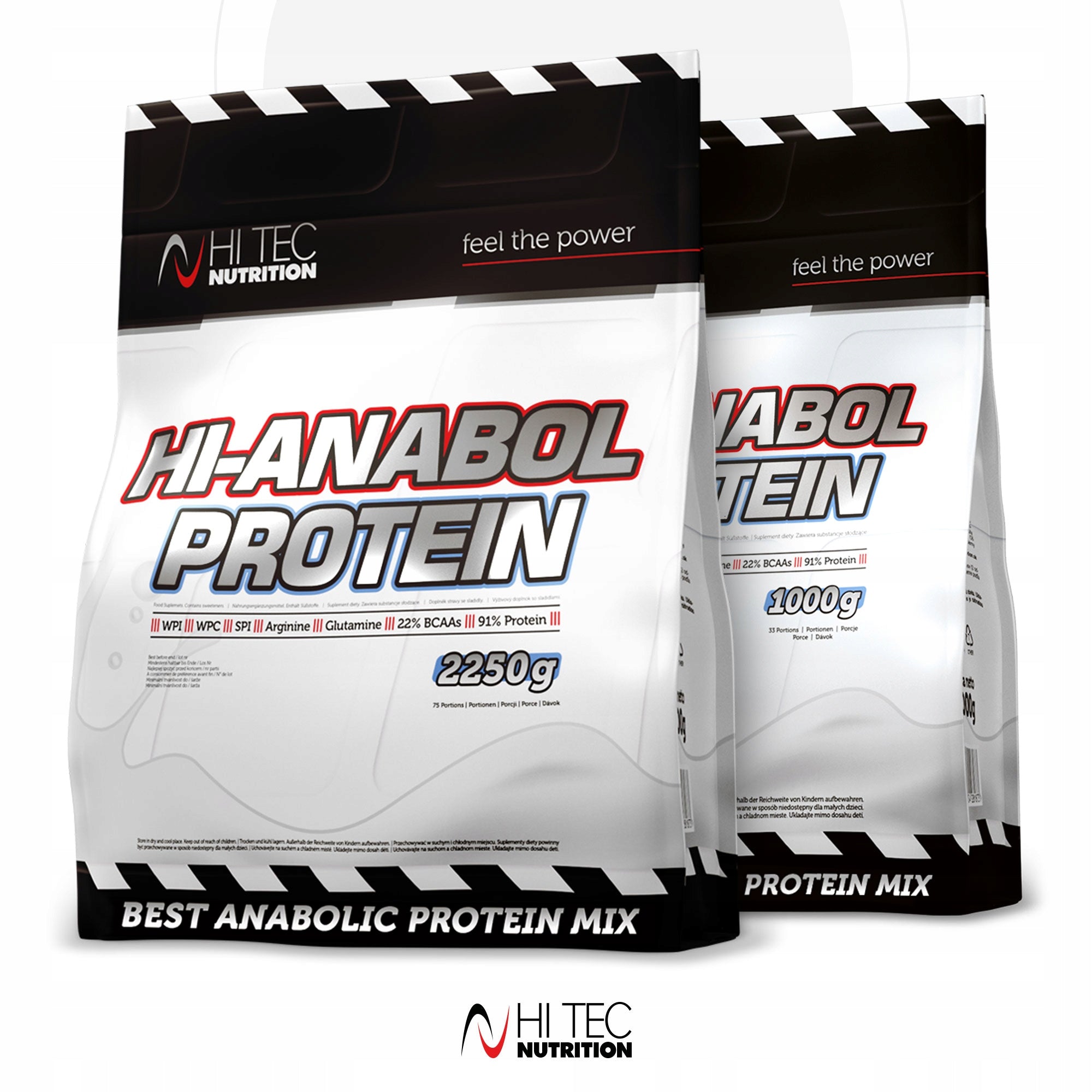 HI TEC HI Anabol Protein 2250g WHEY WPI WPC PROTEIN Brand HiTec Nutrition