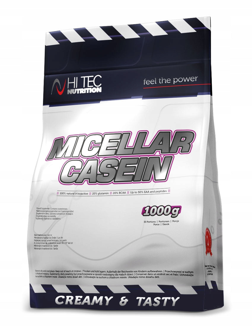 HI TEC Micellar Casein 1000g CASEIN WHITE FOR THE NIGHT