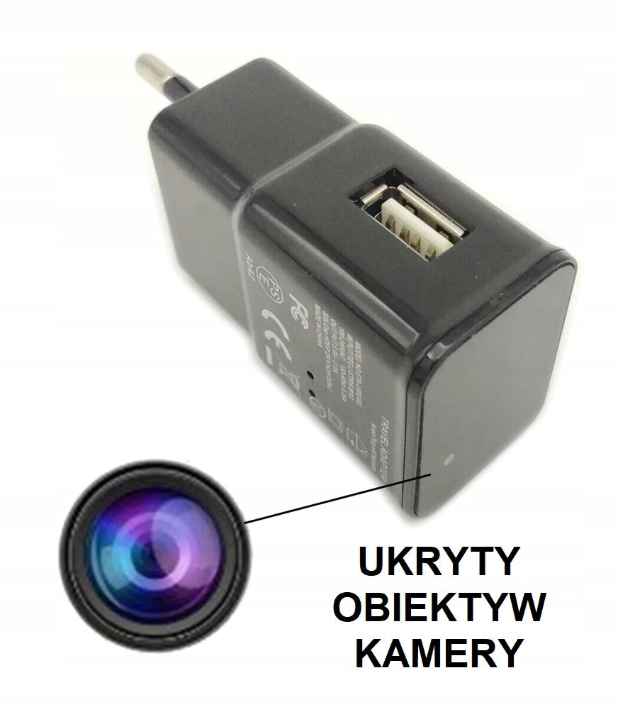 HIDDEN MINI WiFi CAMERA IN CHARGER SPY MOTION DETECTION NOTIFICATION V2 Packaging status original