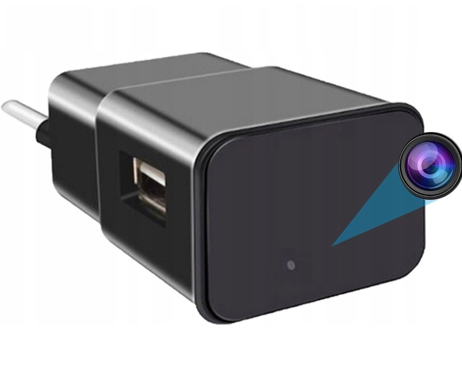 HIDDEN MINI WiFi CAMERA IN CHARGER SPY MOTION DETECTION NOTIFICATION V2