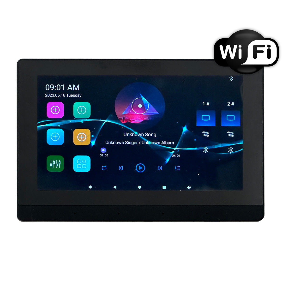 HIFI INTERNET RADIO FOR BUILT-IN KITCHEN LIVING ROOM BATHROOM WITH WIFI BT Batteries included no