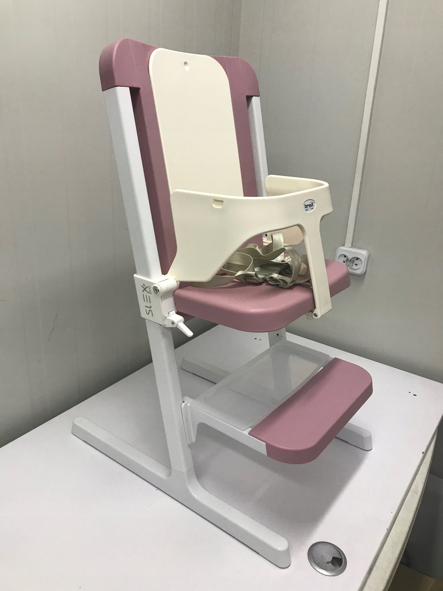 HIGH CHAIR BREVI SLEX EVO PINK Brand Brevi