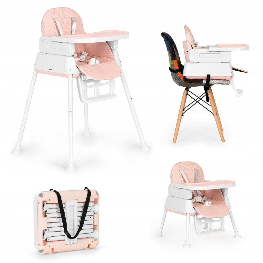 HIGH CHAIR CHILD FEEDING SEAT 3IN1 FOLDING ECOTOYS