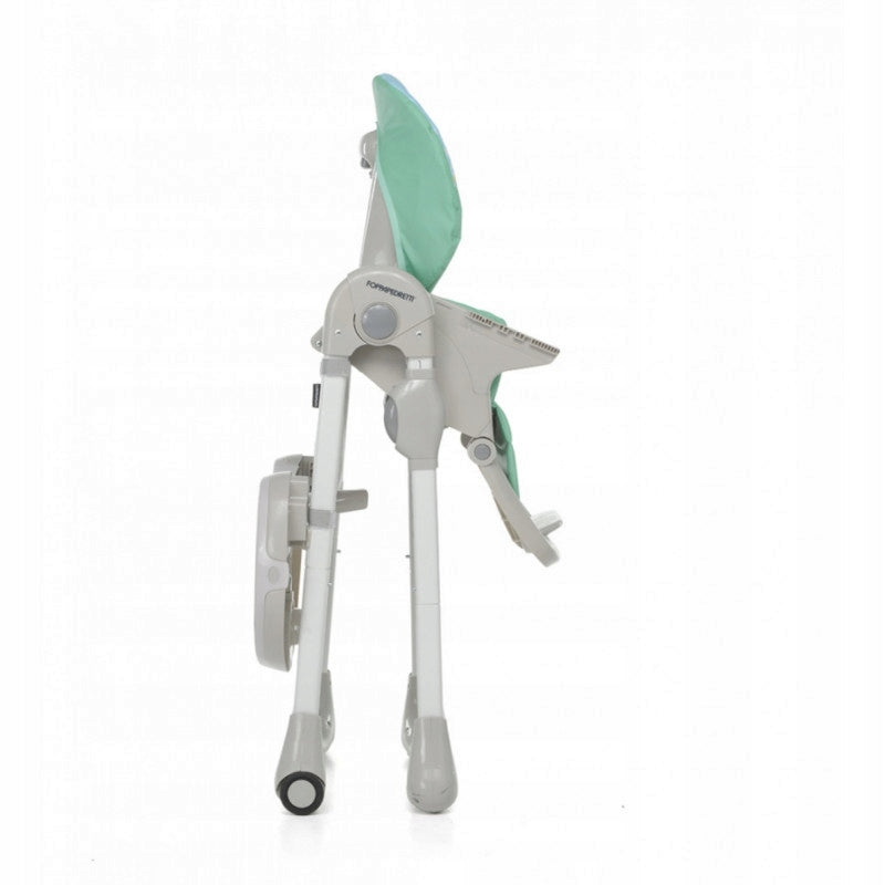HIGH CHAIR FOPPAPEDRETTI MEETING SPRING FOR CHILDREN FROM 6-15 KG Color green