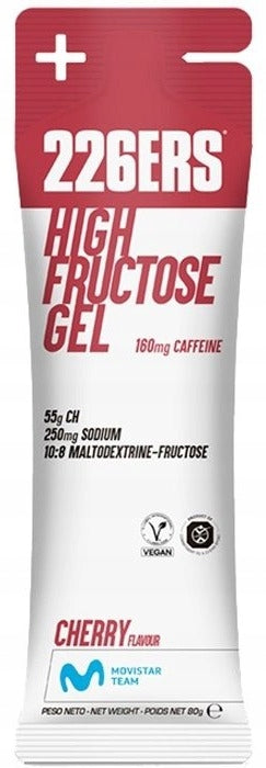 HIGH FRUCTOSE GEL 226ERS - high carbohydrate gel with sodium and caffeine