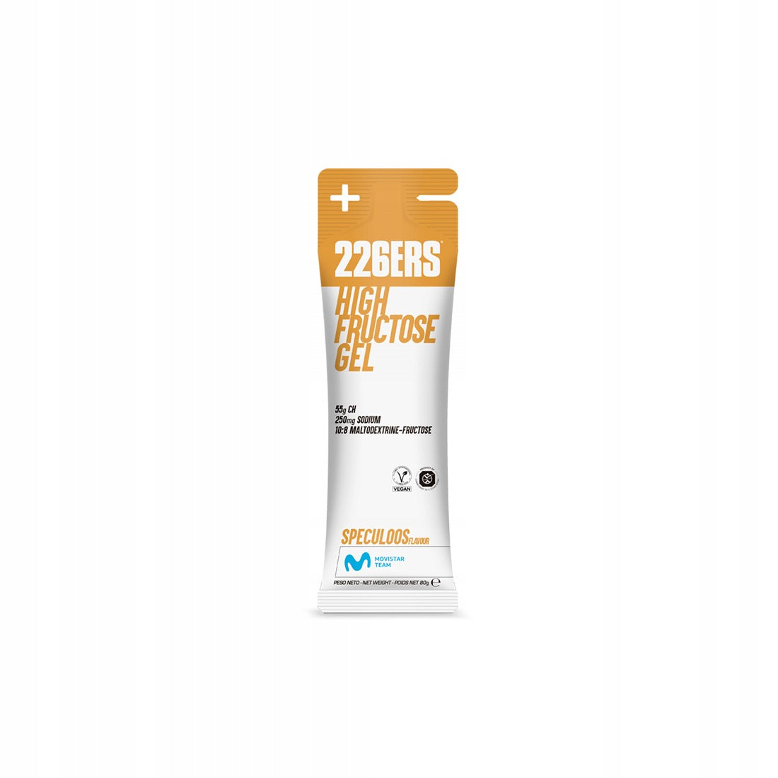 HIGH FRUCTOSE GEL SPECULOOS 80g. - energy gel, root cookie