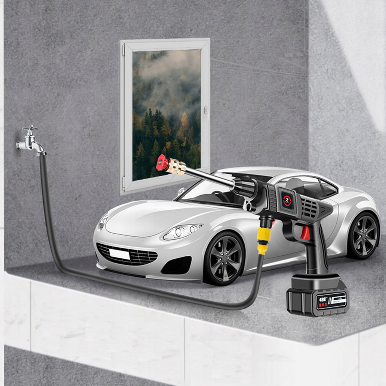 HIGH PRESSURE CAR WASH GUN Brand no brand