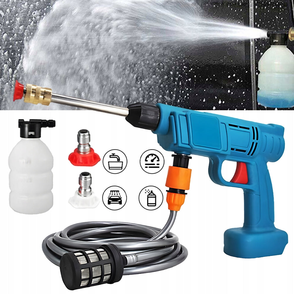 HIGH PRESSURE CAR WASHING WATER GUN +NOZZLES