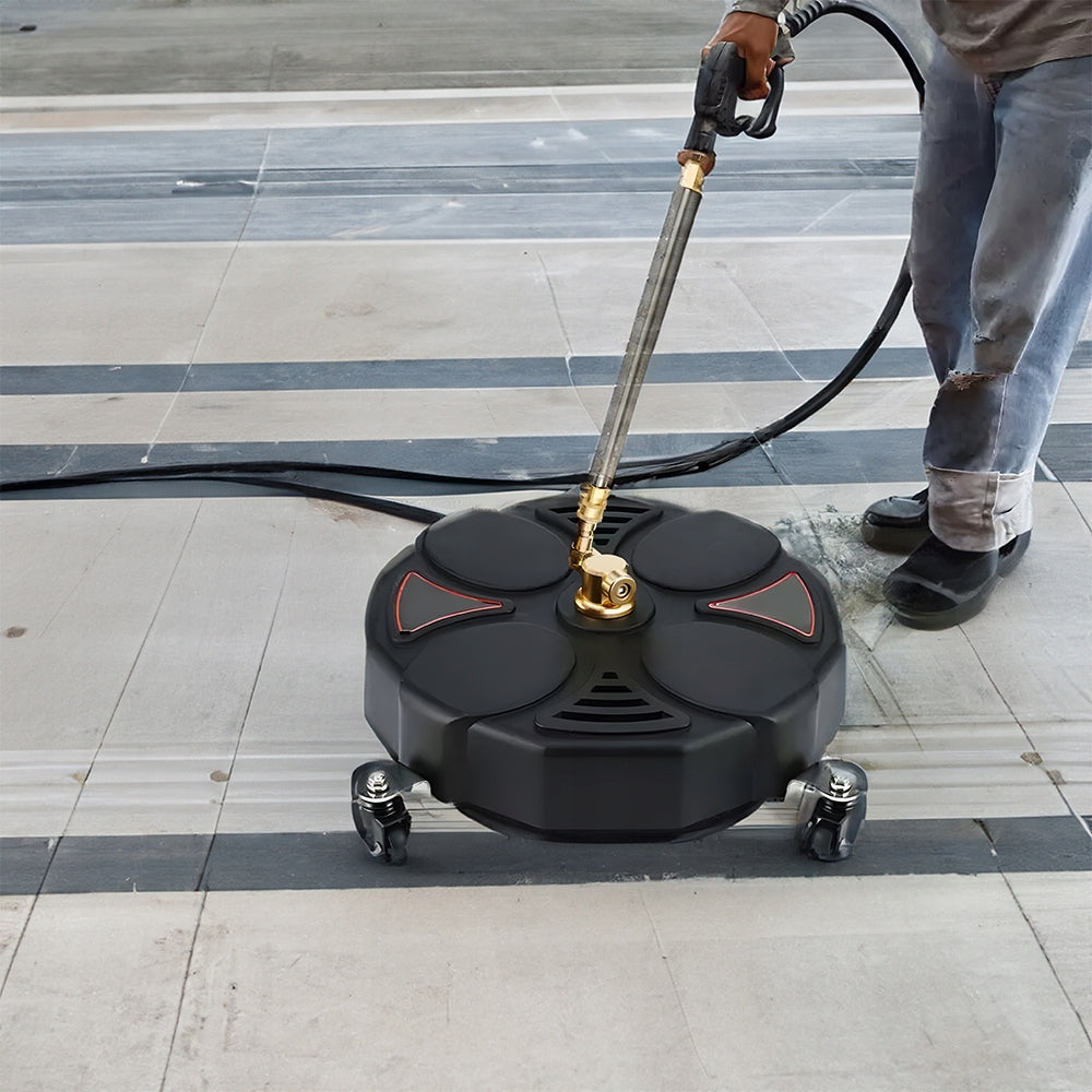 HIGH PRESSURE WASHER 2500 PSI 32 CM 1/4 INCH CONNECTOR FOR CLEANING Type brush