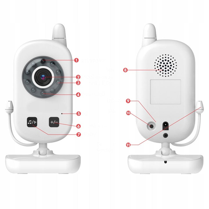 HIGH QUALITY Baby Monitor Electronic Wireless Night Mode Long Range Manufacturer code ABM700