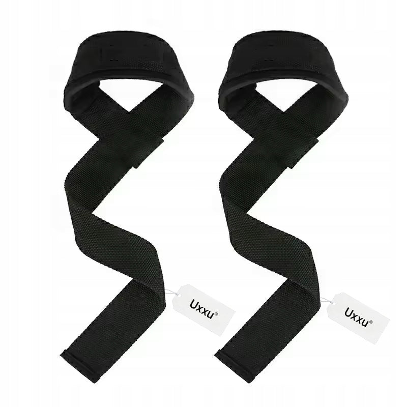 HIGH-QUALITY DEADLIFT AND EXERCISE STRAPS FOR IMPROVED GRIP 2 PCS
