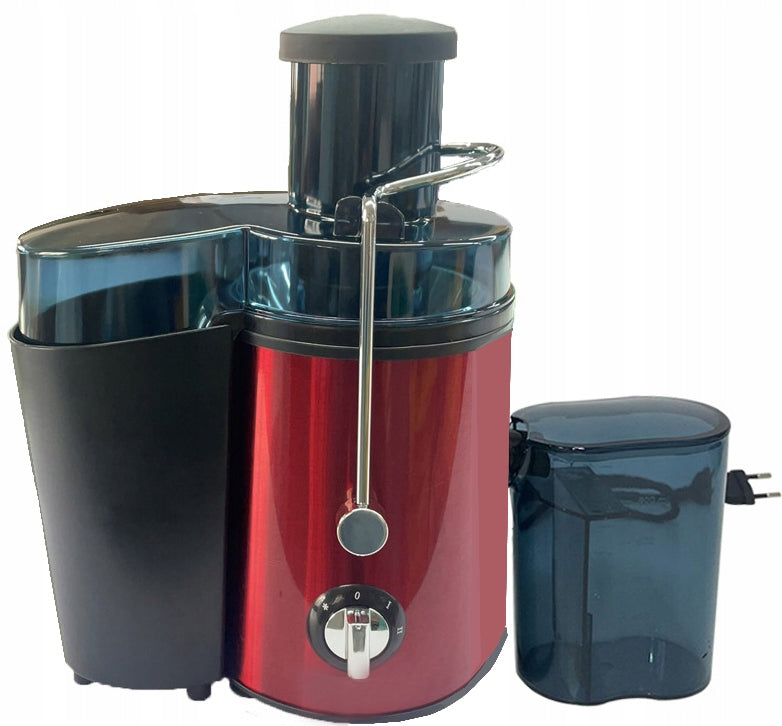 HIGH SPEED JUICER KERCH FRUIT VEGETABLE HOLE 70MM Red Power 600 W