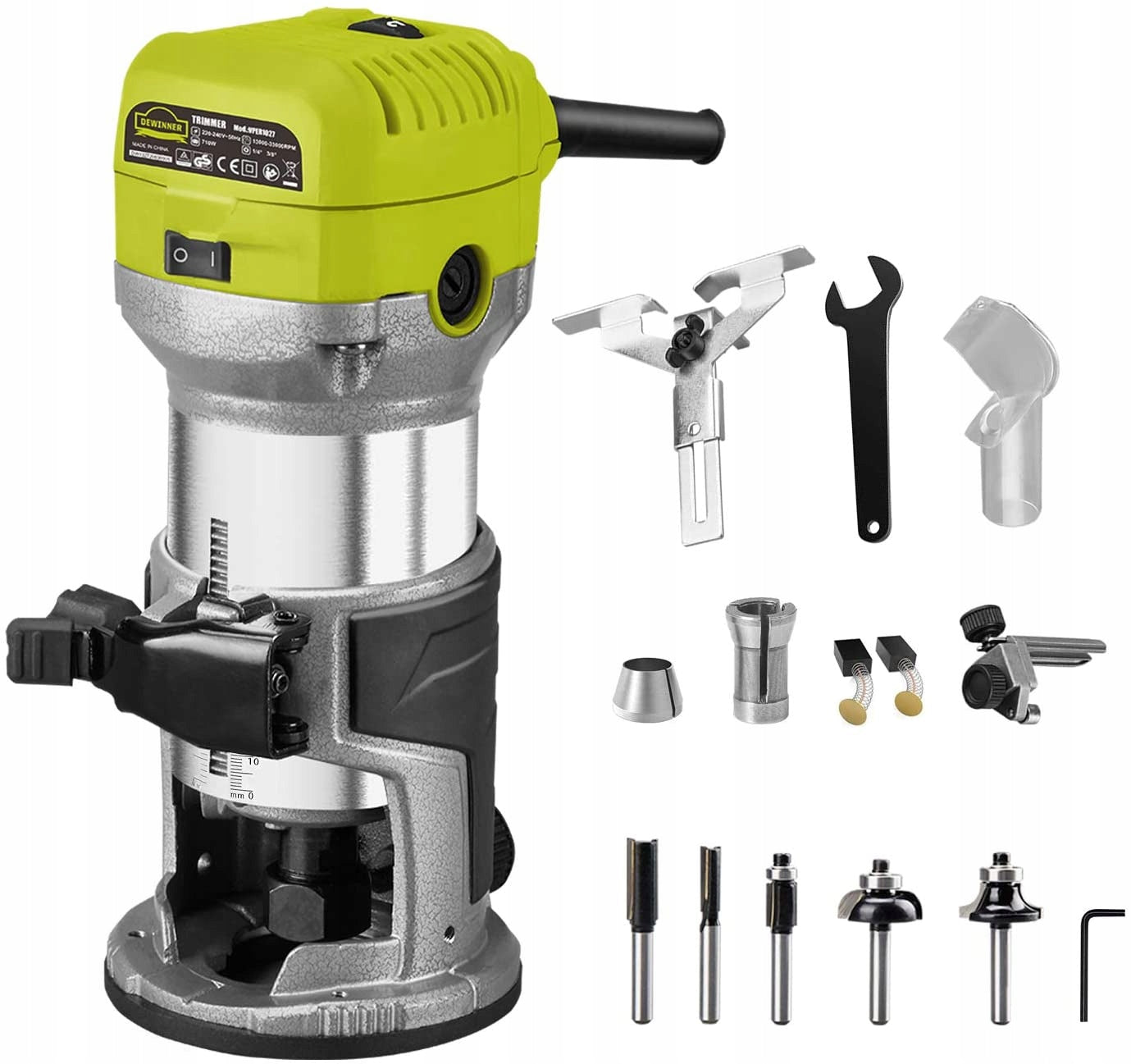 HIGH SPINDLE WOOD MILLING MACHINE VERTICAL MANUAL FOR EDGES Aluminium